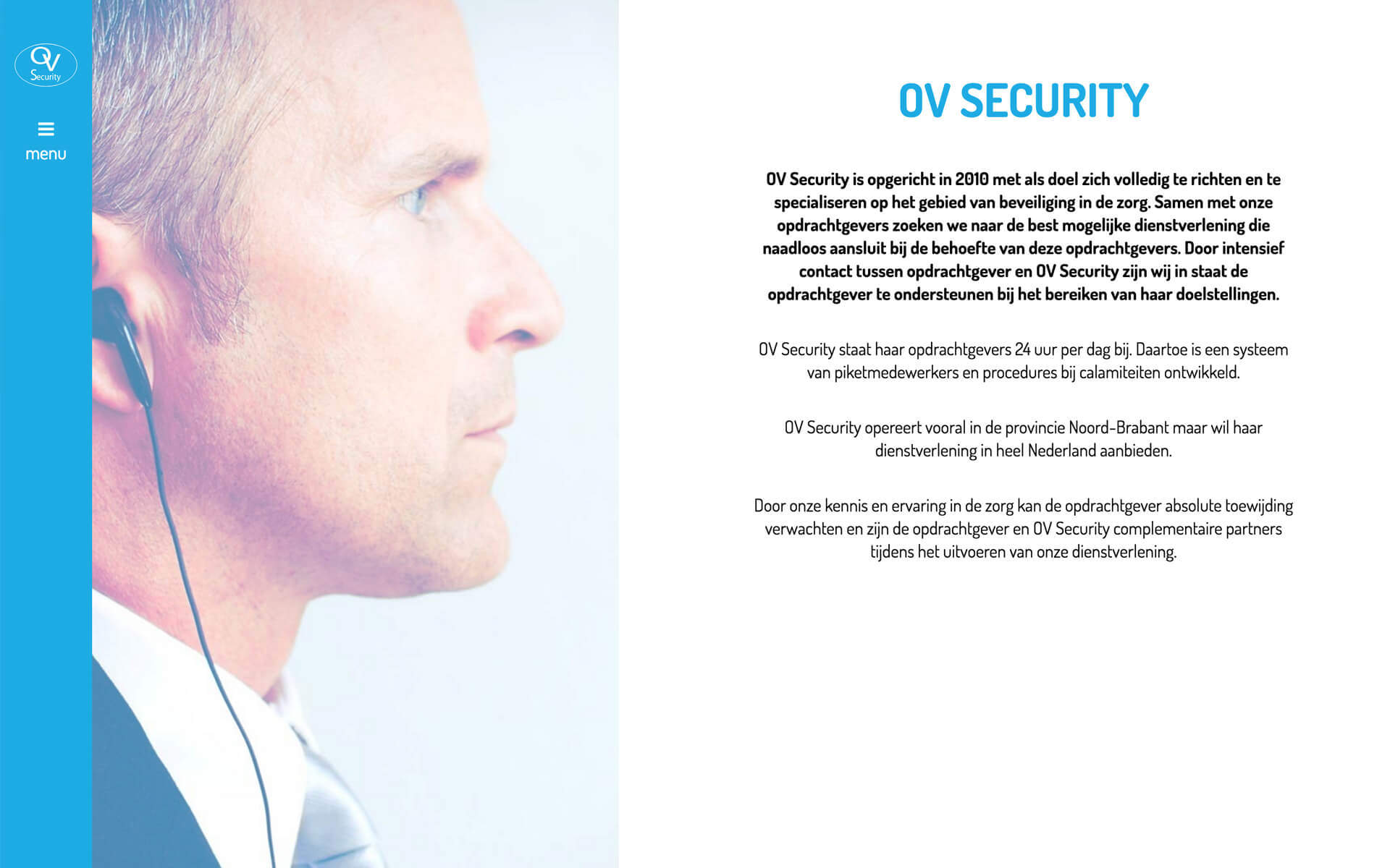 ov-security.nl desktop preview