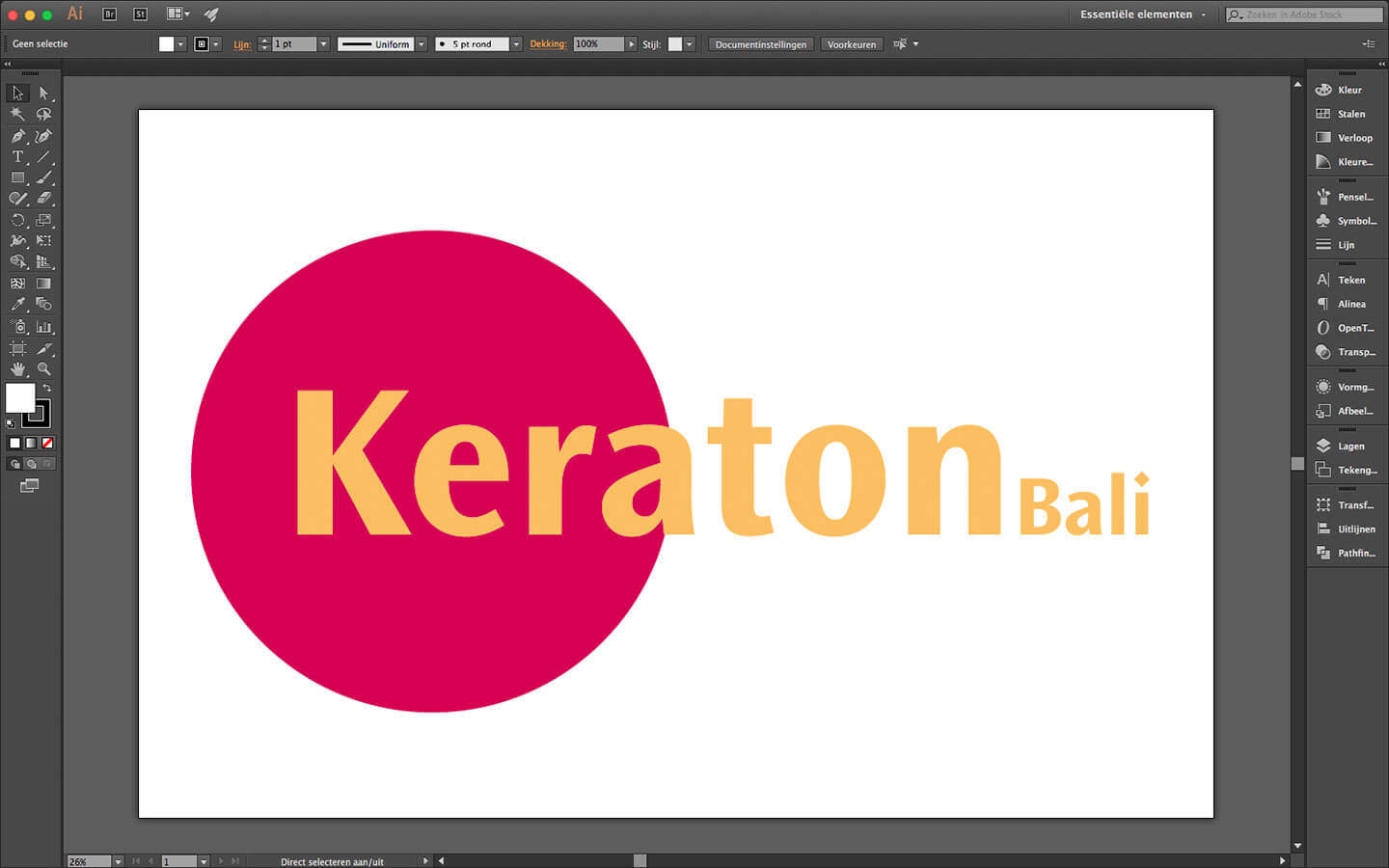 Logo ontwerp voor Keraton, Bali