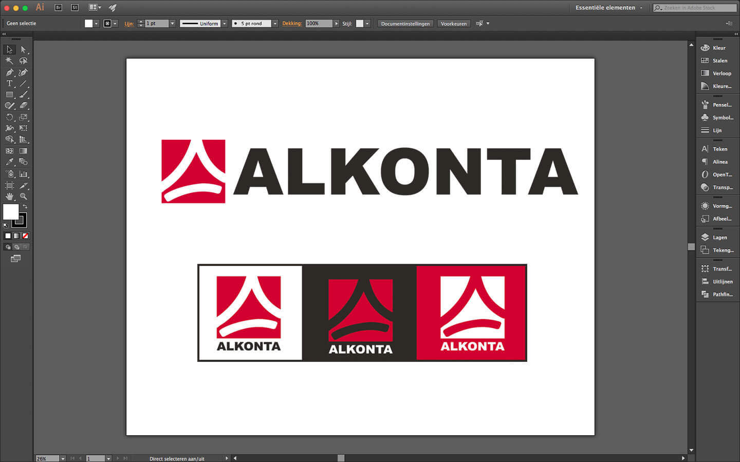 Logo ontwerp voor Alkonta